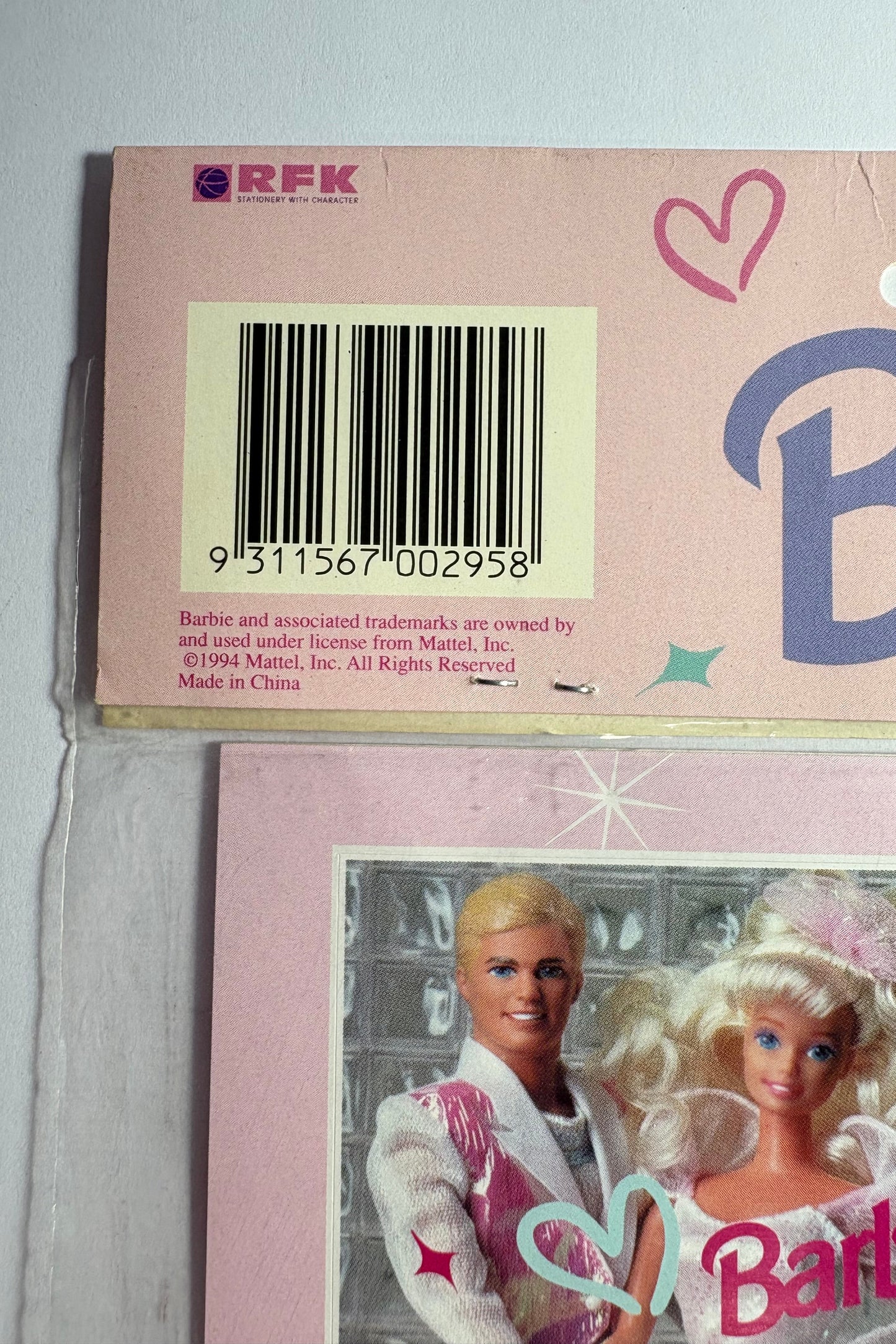 1994 Barbie Stickers
