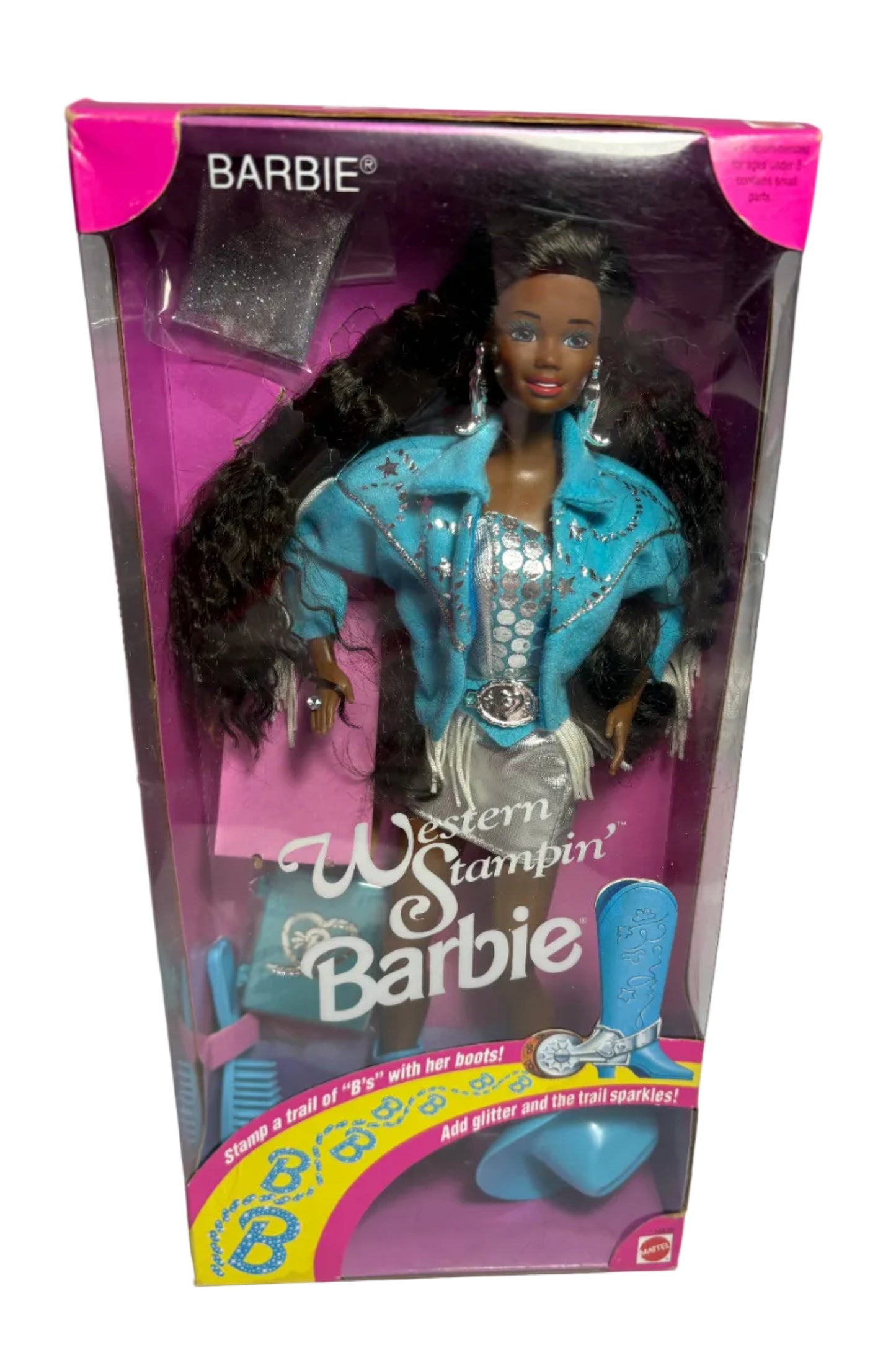 1993 AA Western Stampin Barbie