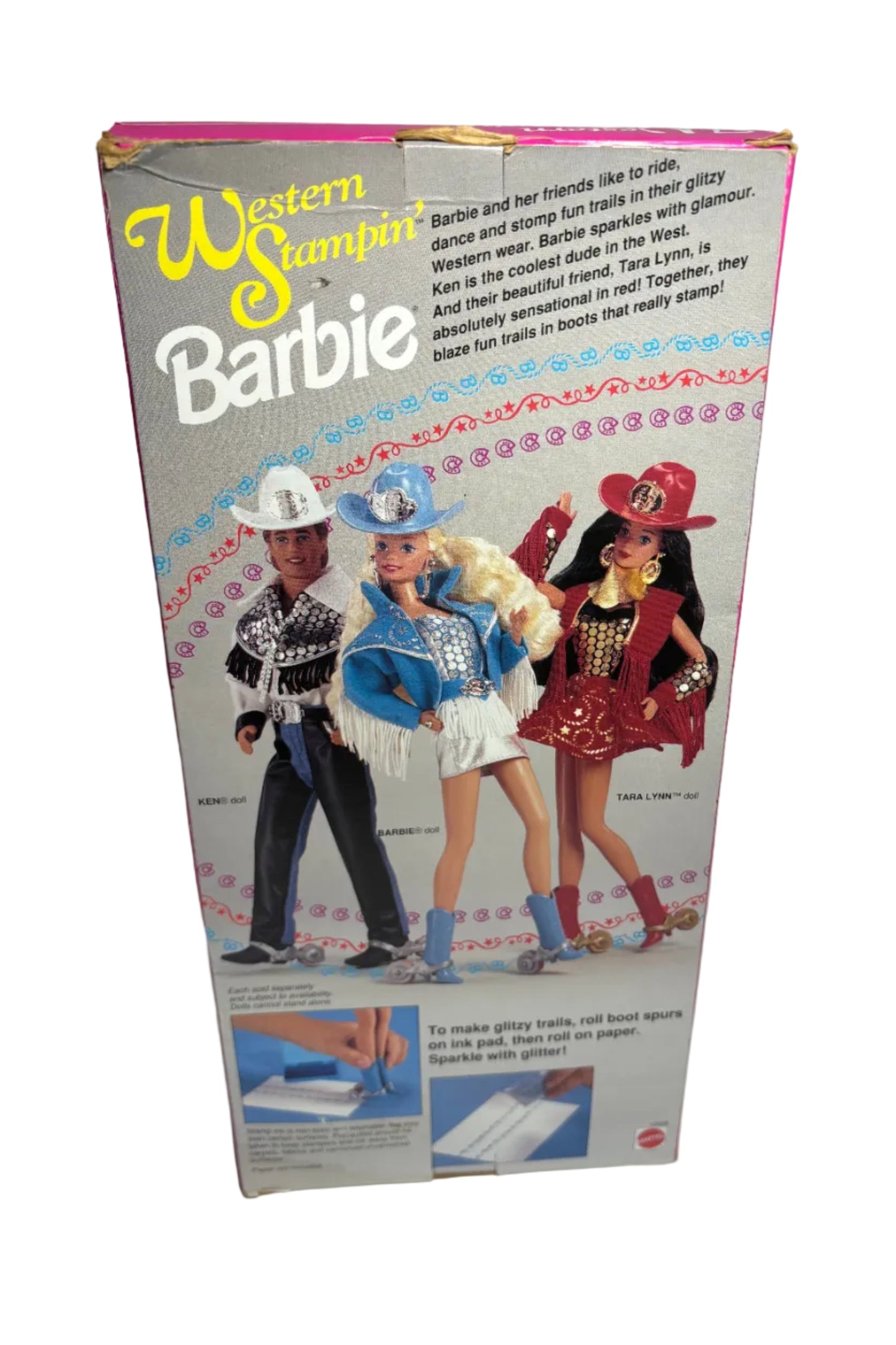1993 AA Western Stampin Barbie