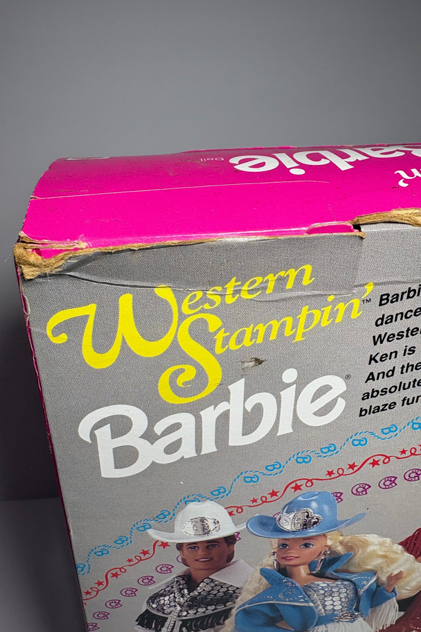 1993 AA Western Stampin Barbie