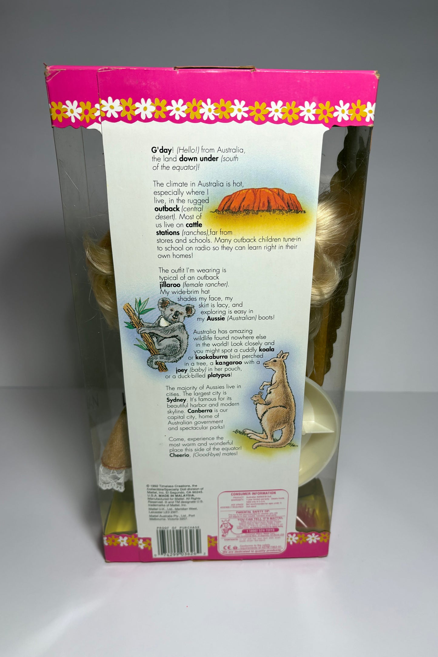1992 Dolls of the World - Australian Barbie