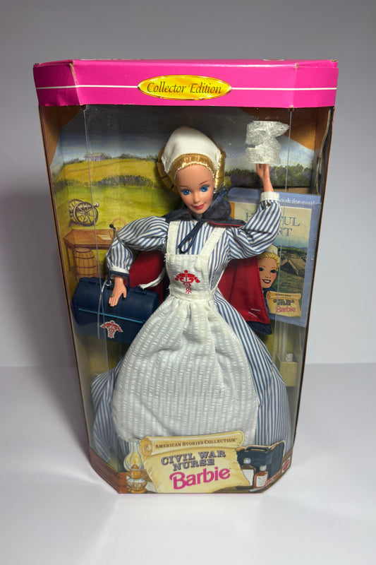 1995 American Stories Civil War Nurse Barbie