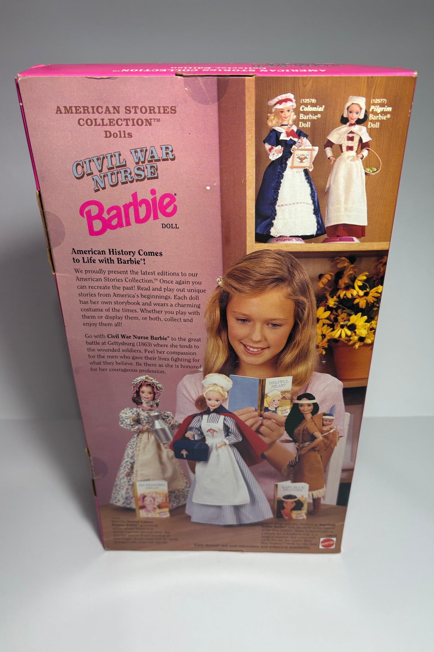1995 American Stories Civil War Nurse Barbie