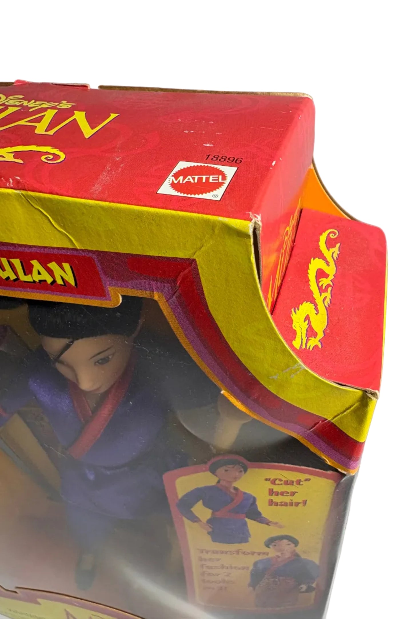 1997 Disney Secret Hero Mulan Doll
