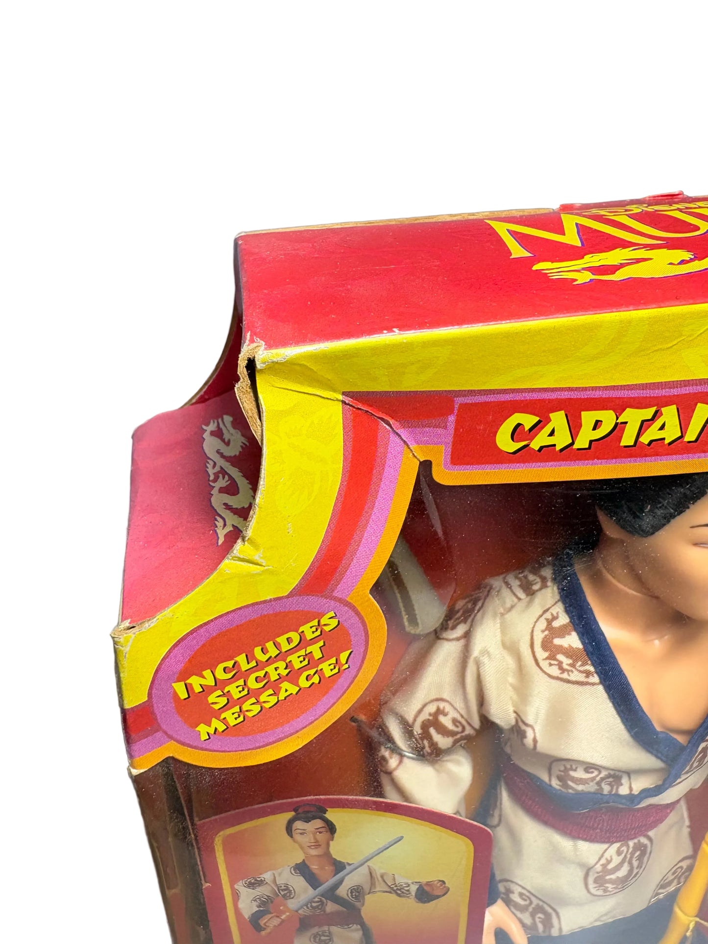 1997 Disney Mulan Captain Li Shang Doll