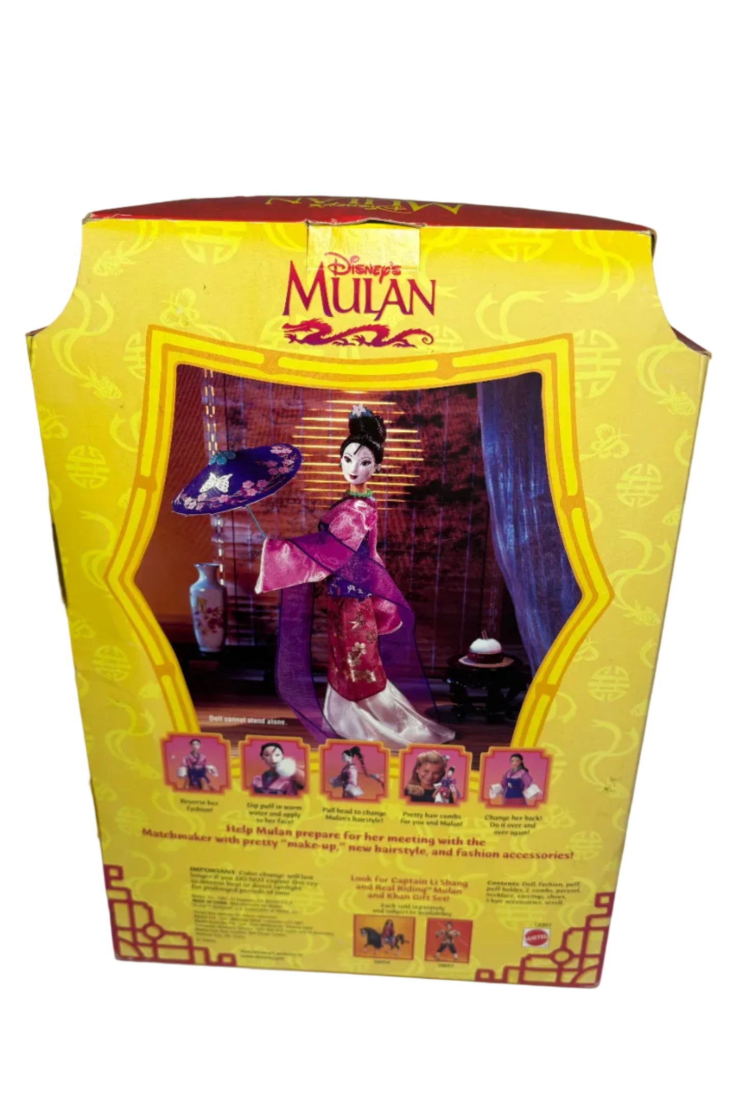 1997 Disney Matchmaker Magic Mulan Doll