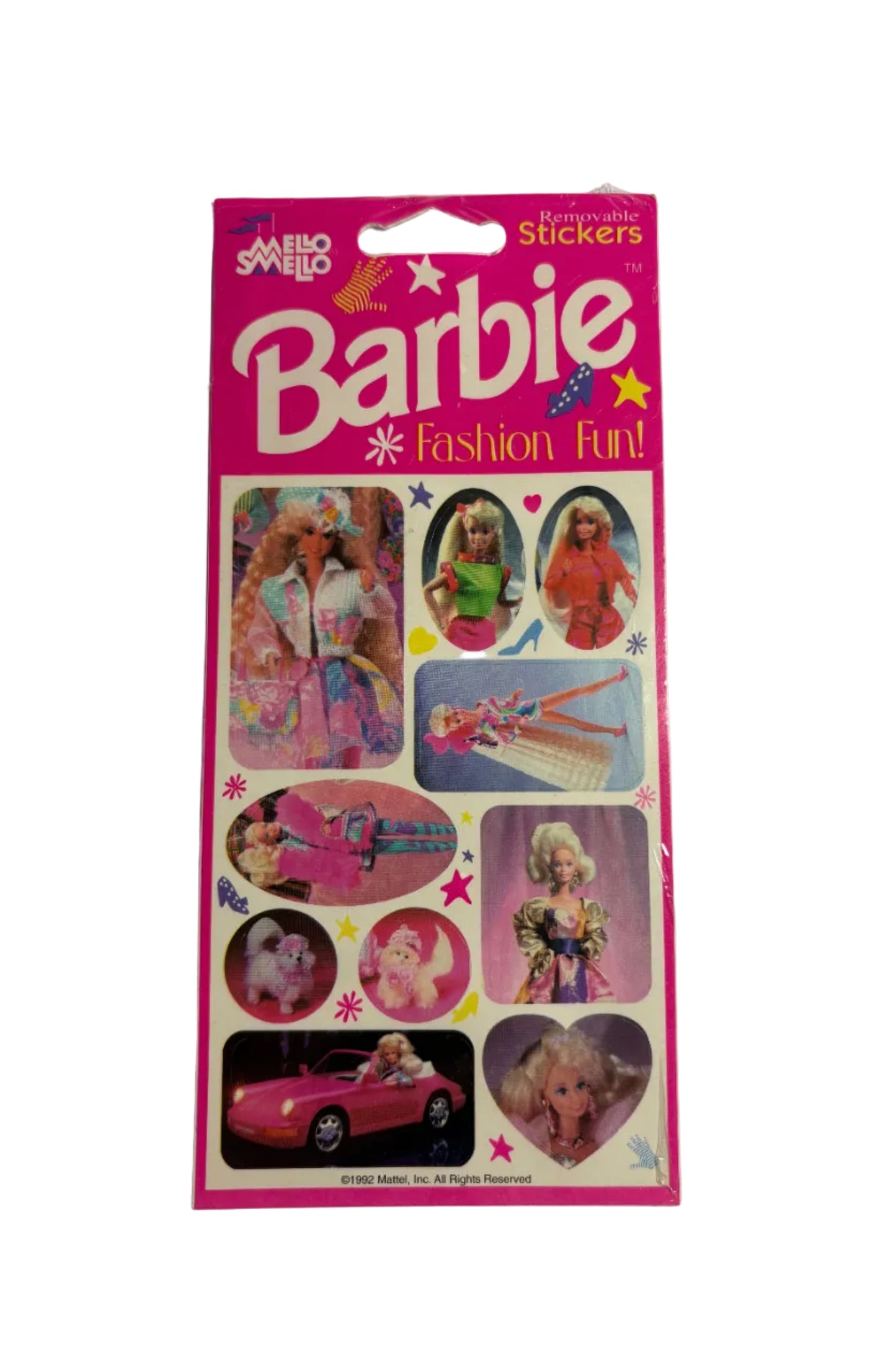 1992 Barbie Sticker Sheet