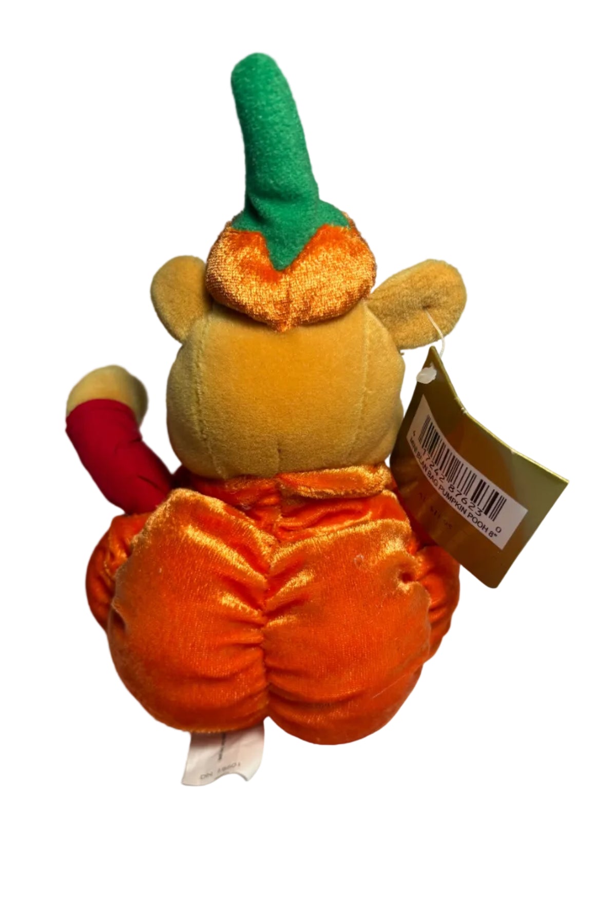 Vintage Pumpkin Pooh Beanbag Plush