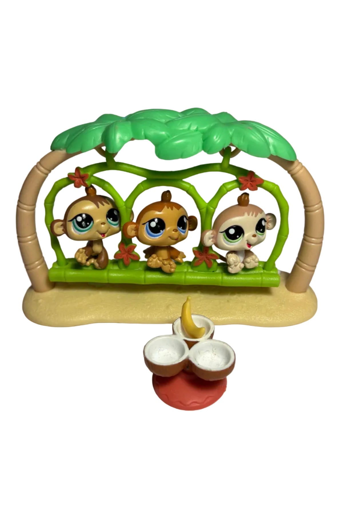 Littlest Pet Shop Petriplet Monkeys