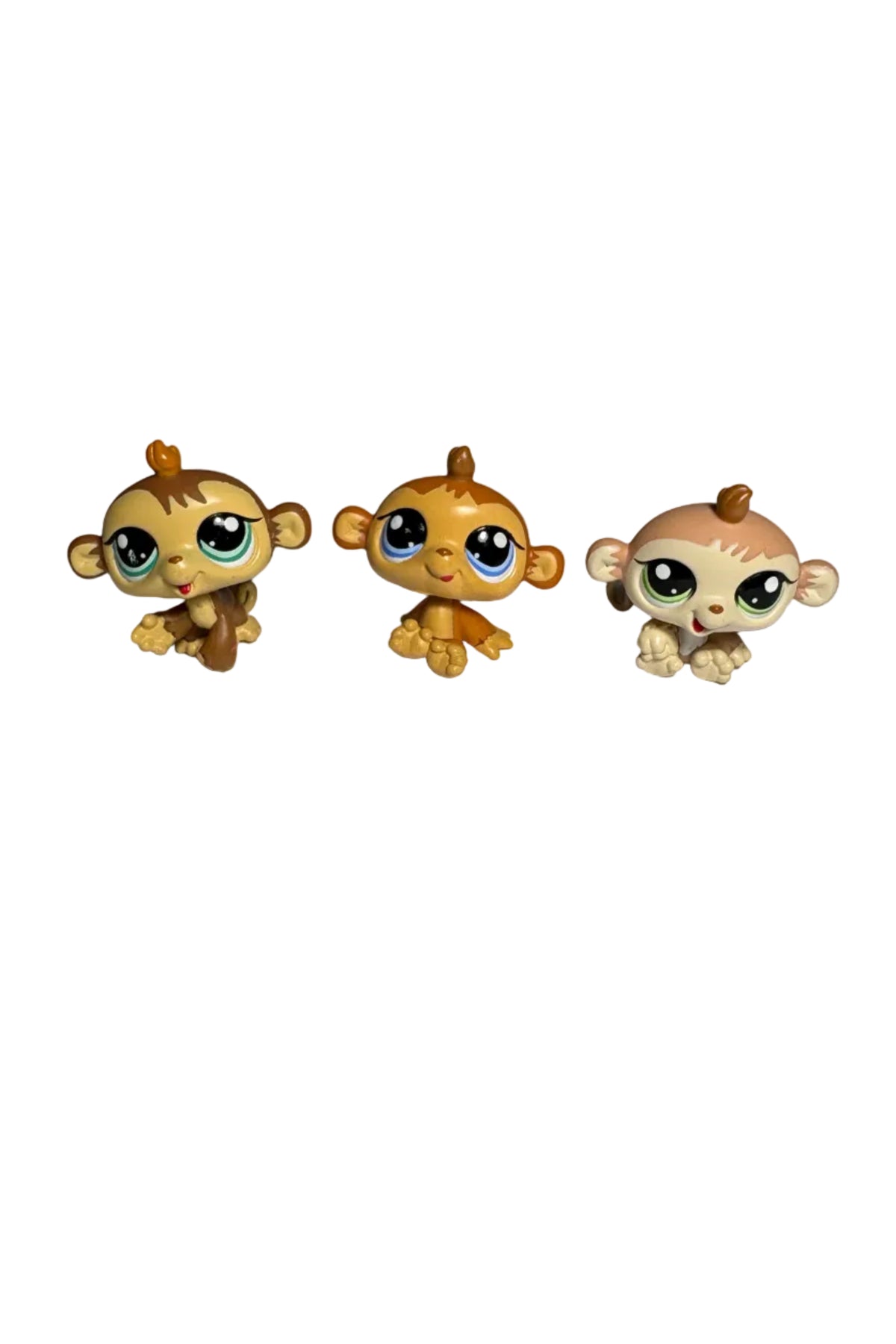 Littlest Pet Shop Petriplet Monkeys