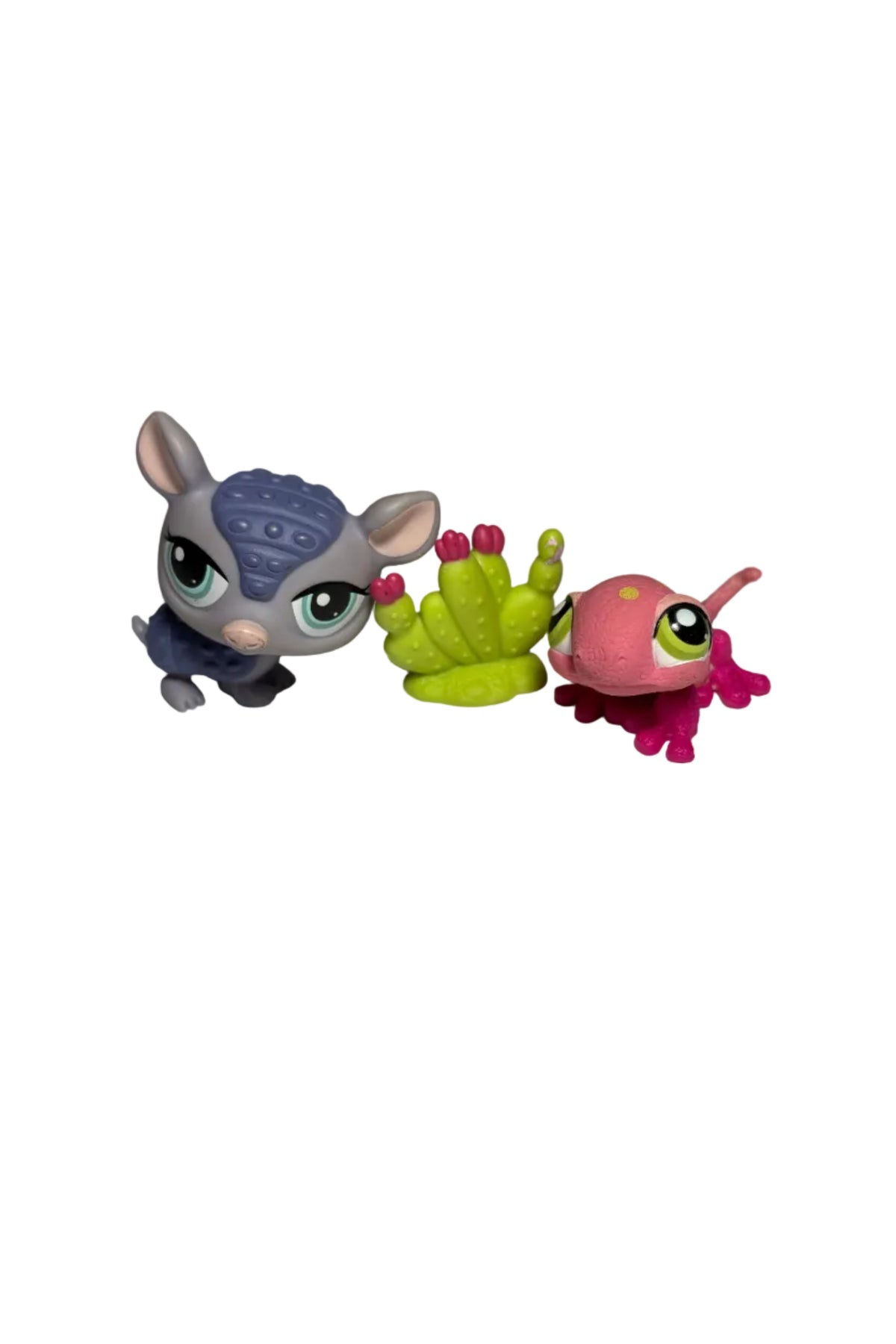 Littlest Pet Shop - Pet Pairs - Armadillo and Gecko
