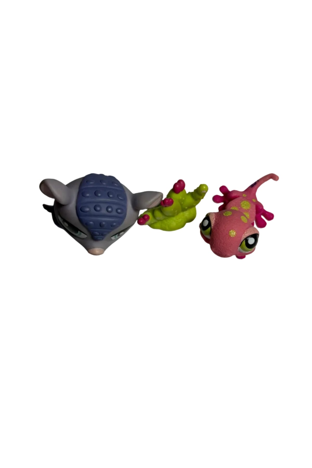 Littlest Pet Shop - Pet Pairs - Armadillo and Gecko