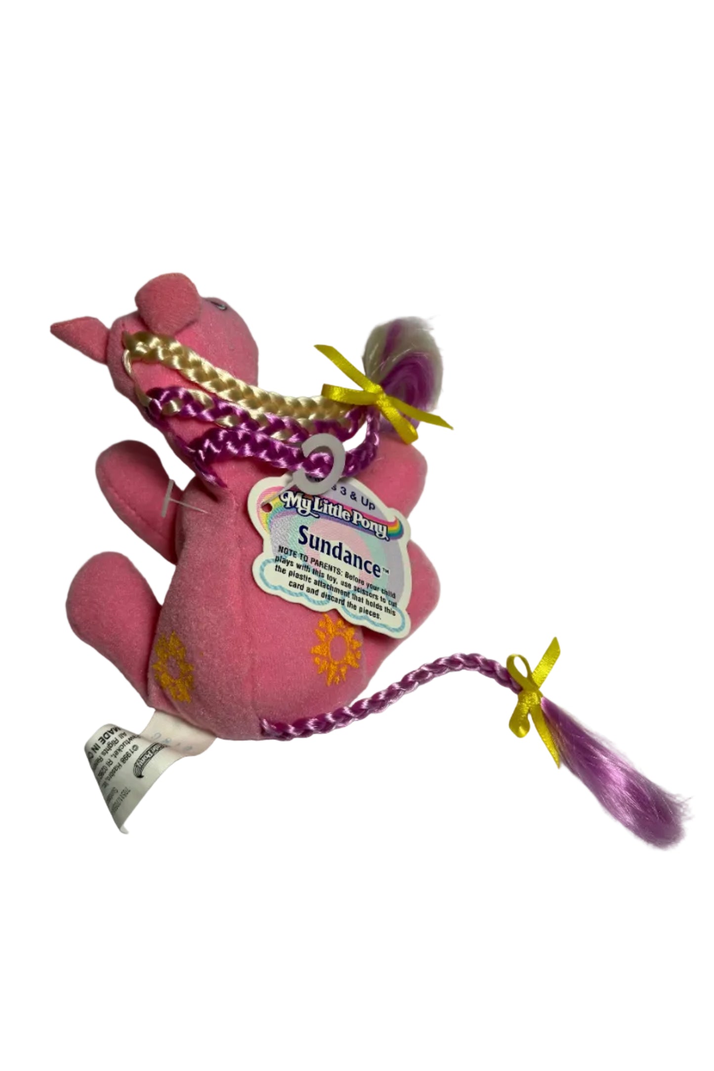 1998 My Little Pony G2 Beanie Plush Sundance