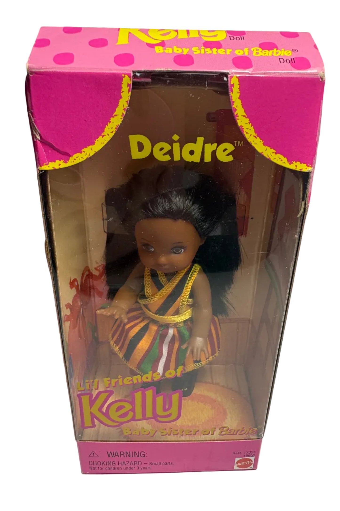 Barbie 1997 Lil Friends of Kelly Deidre AA Doll