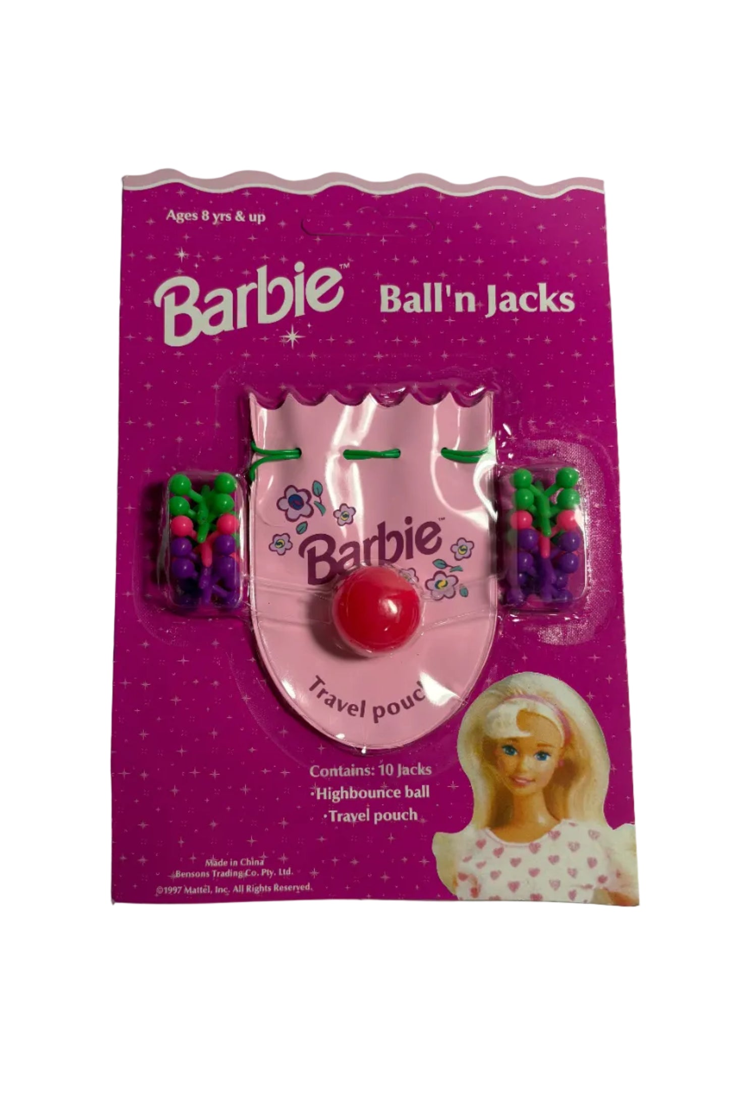 1997 Barbie Ball N Jacks Game