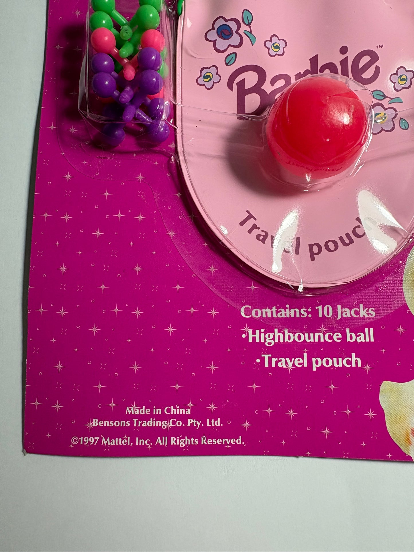 1997 Barbie Ball N Jacks Game