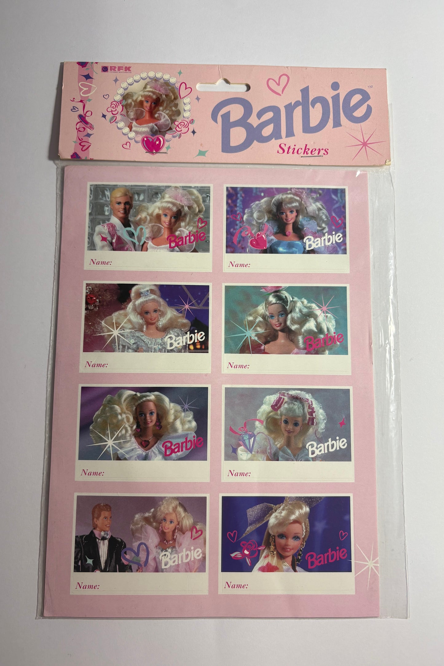 1994 Barbie Stickers