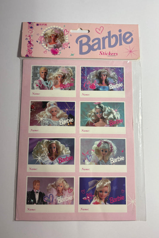 1994 Barbie Stickers