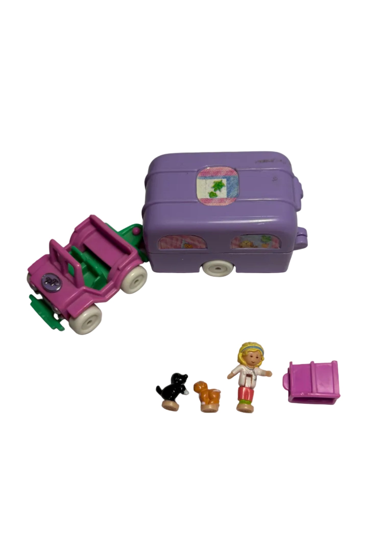 1996 Polly Pocket Pet Surgery On The Go - Complete