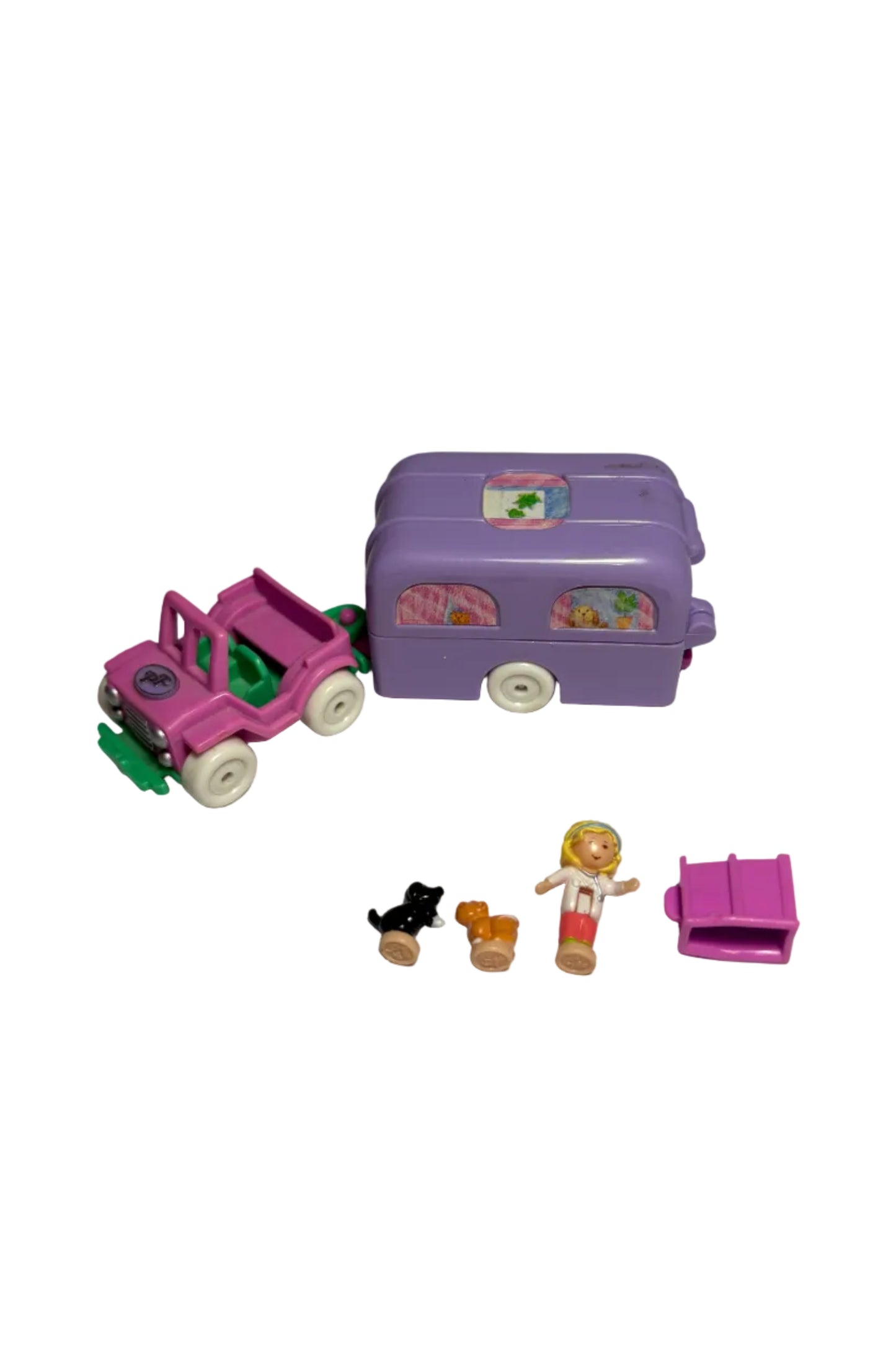 1996 Polly Pocket Pet Surgery On The Go - Complete