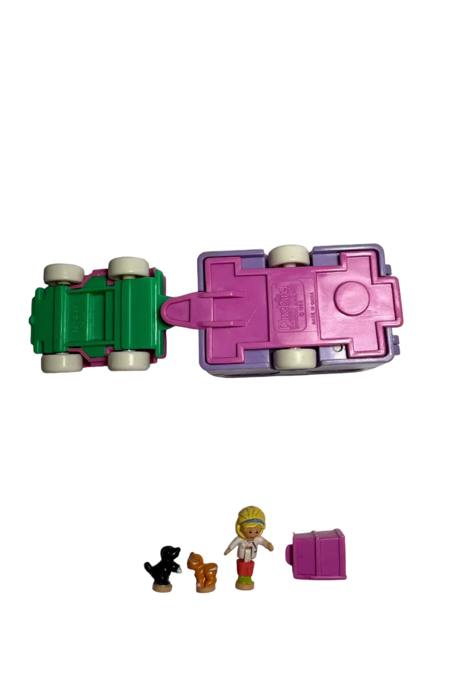 1996 Polly Pocket Pet Surgery On The Go - Complete