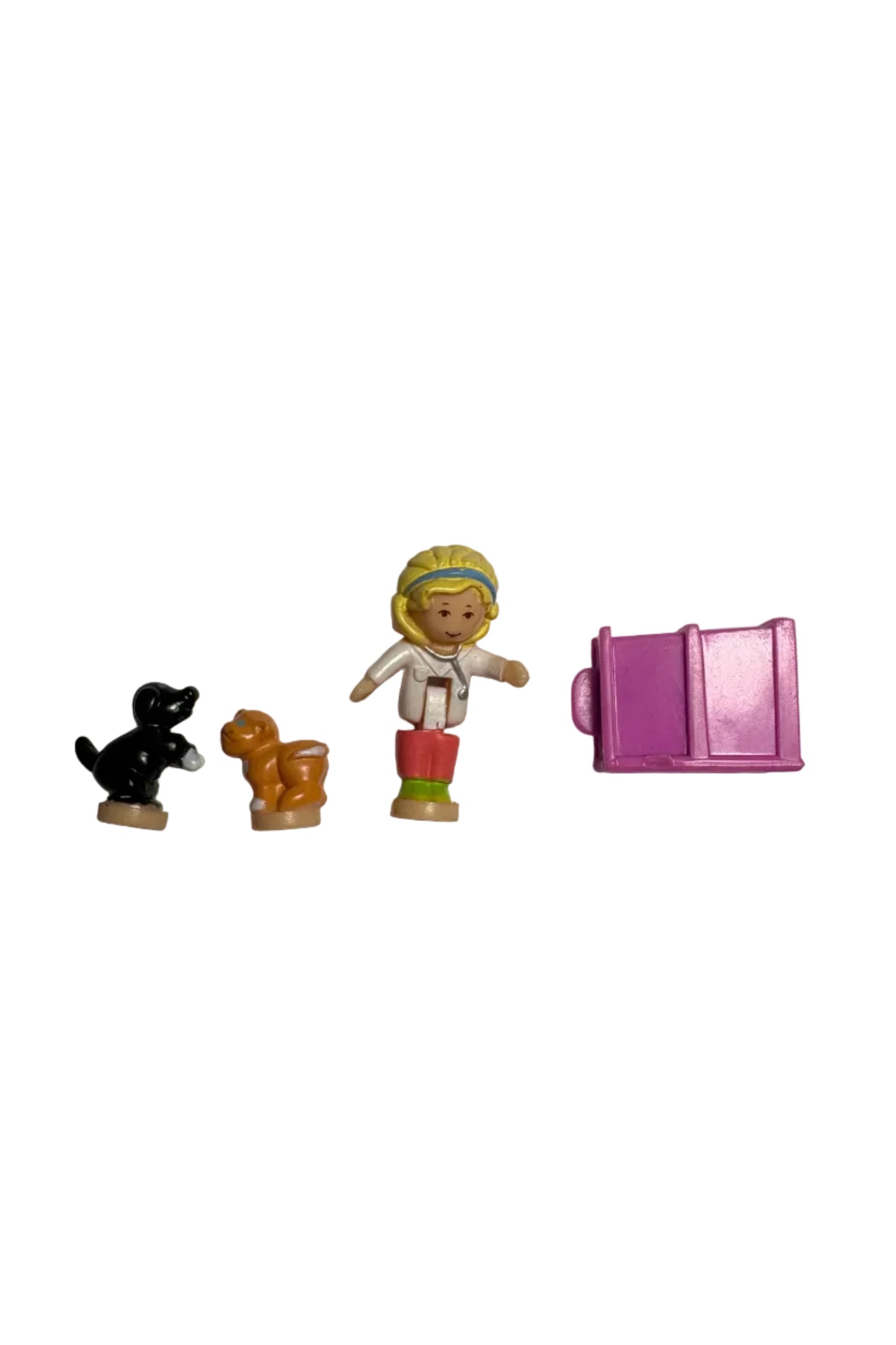 1996 Polly Pocket Pet Surgery On The Go - Complete