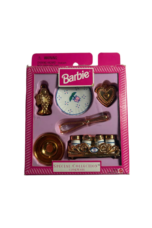 1997 Barbie Special Collection Cookware Set