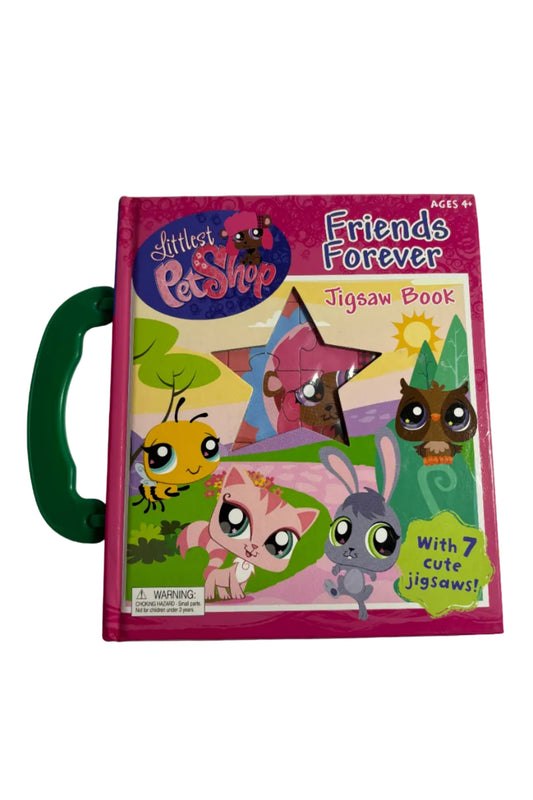 2010 Littlest Pet Shop Friends Forever Jigsaw Book