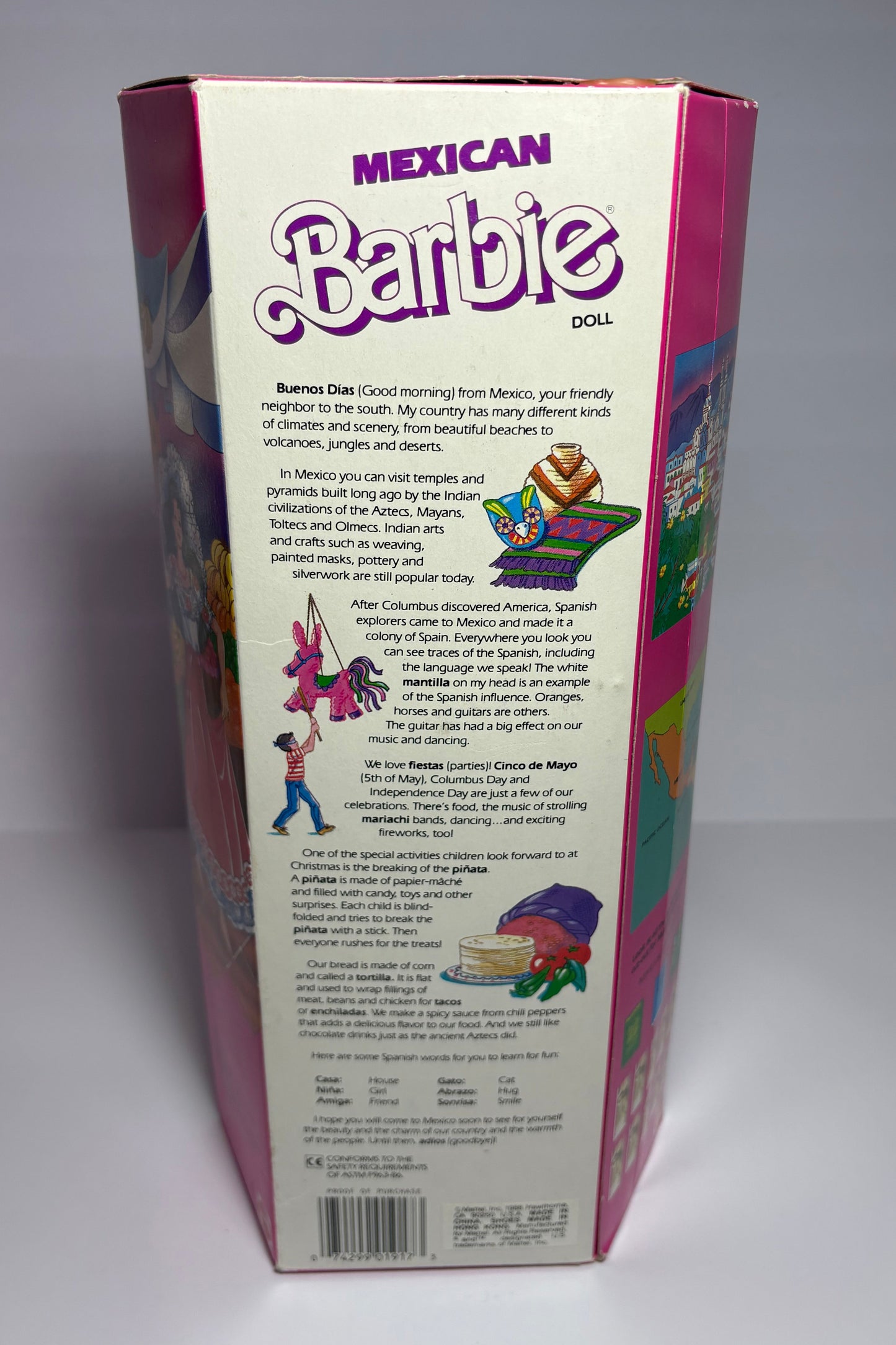 1988 Mexican Barbie Doll