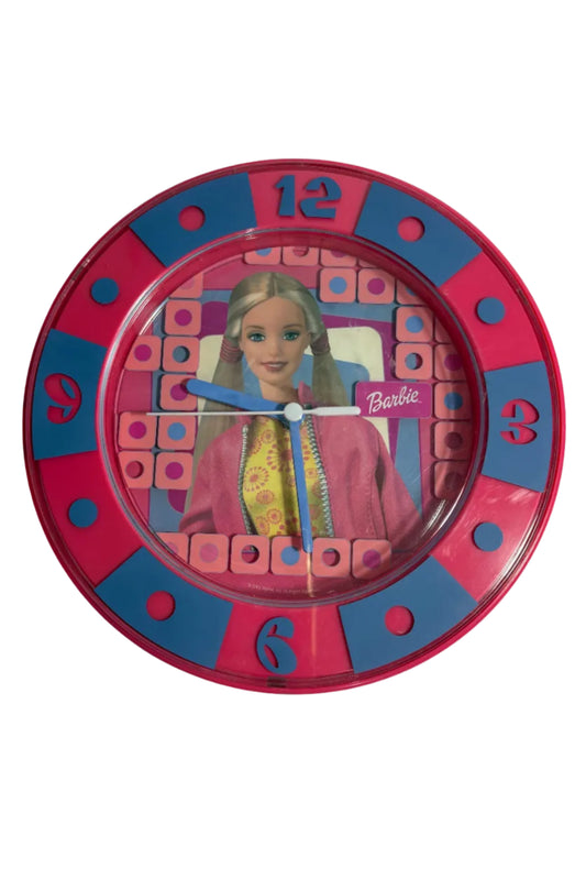 2002 Barbie Clock