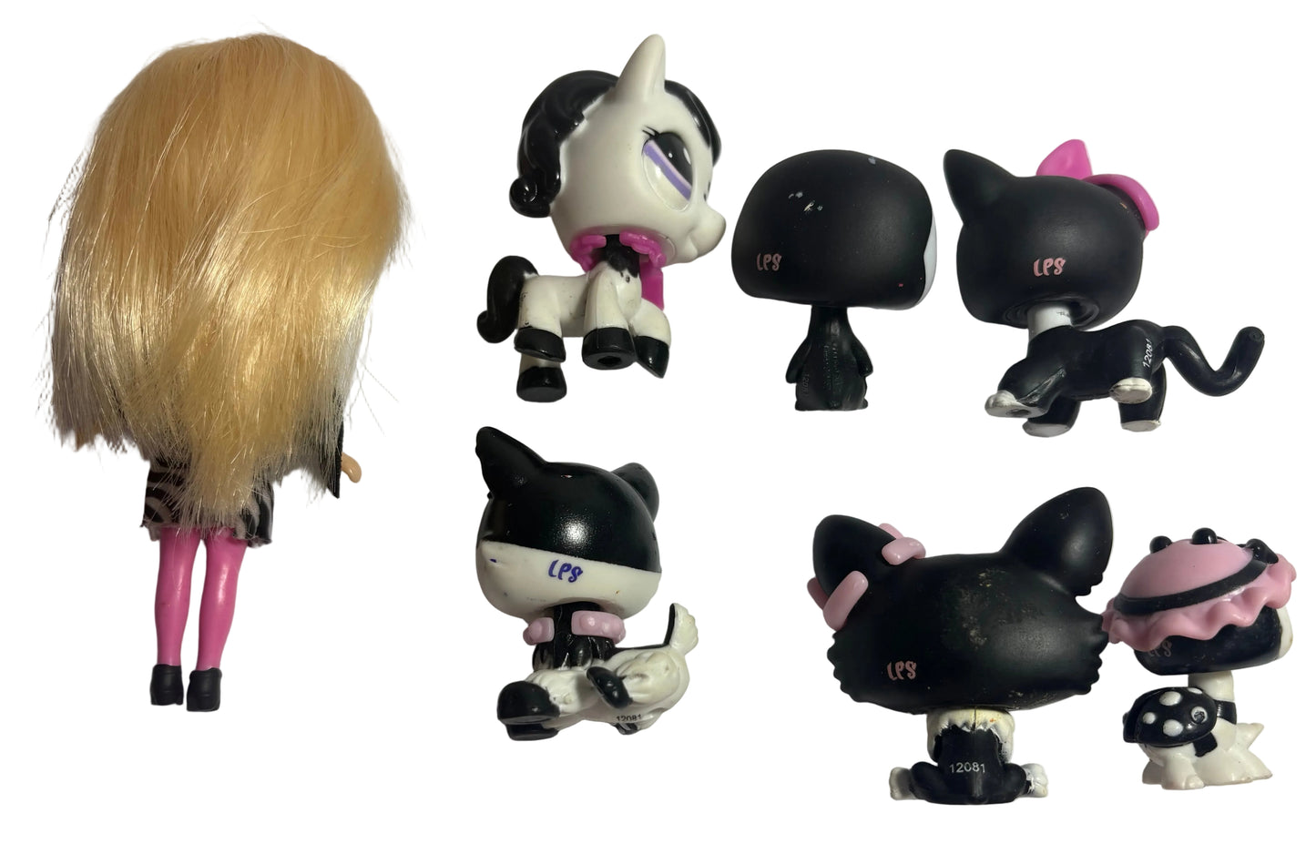 Littlest Pet Shop - Blythe Fashion Shoot Black & White