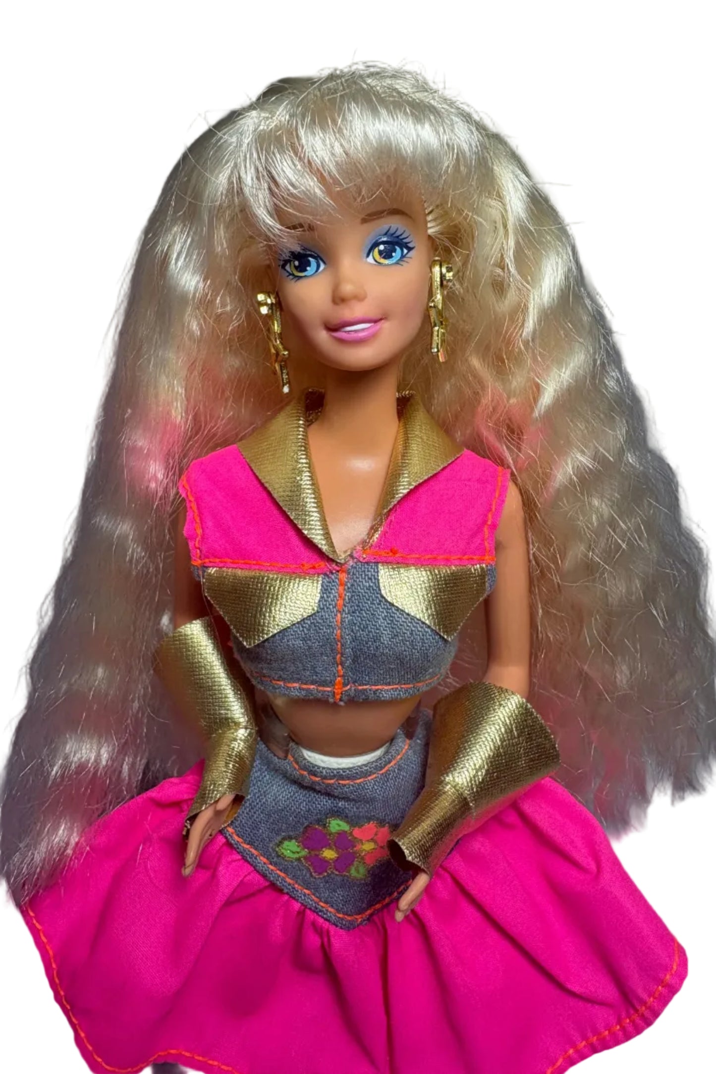 Vintage 1994 Denim N Ruffles Barbie
